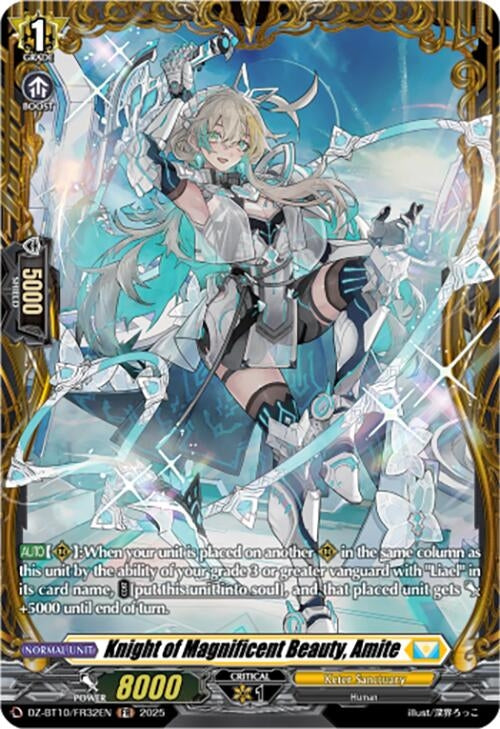 Image for Knight of Magnificent Beauty, Amite (FR) (DZ-BT10/FR32EN) (DZ-BT10: Dragonsoul Resonance) - Cardfight Vanguard