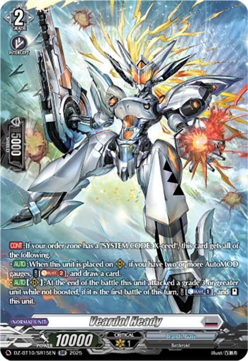 Image for Veardol Heady (SR) (DZ-BT10/SR15EN) (DZ-BT10: Dragonsoul Resonance) - Cardfight Vanguard
