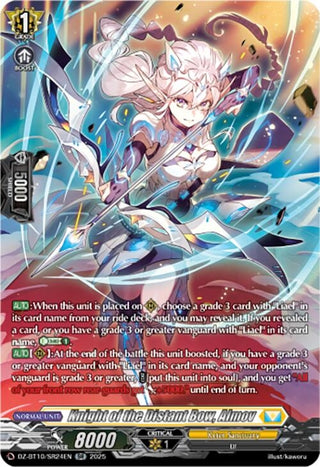 Image for Knight of the Distant Bow, Almov (SR) (DZ-BT10/SR24EN) (DZ-BT10: Dragonsoul Resonance) - Cardfight Vanguard