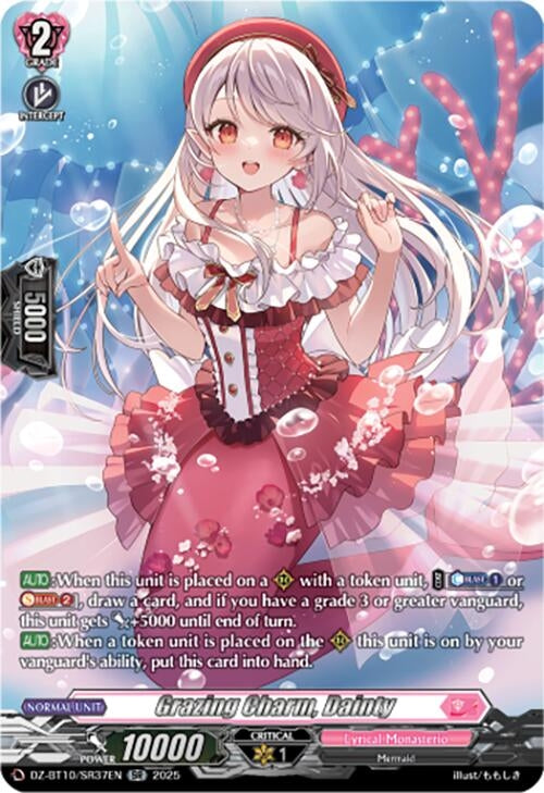 Image for Grazing Charm, Dainty (SR) (DZ-BT10/SR37EN) (DZ-BT10: Dragonsoul Resonance) - Cardfight Vanguard