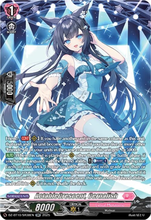 Image for ActableCrescent, Cernalish (SR) (DZ-BT10/SR38EN) (DZ-BT10: Dragonsoul Resonance) - Cardfight Vanguard