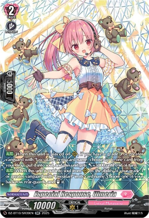 Image for Especial Response, Ulmeria (SR) (DZ-BT10/SR39EN) (DZ-BT10: Dragonsoul Resonance) - Cardfight Vanguard