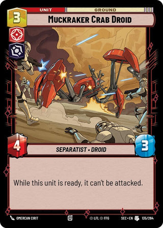 Image for Muckraker Crab Droid (135/264) (Secrets of Power) - Star Wars: Unlimited