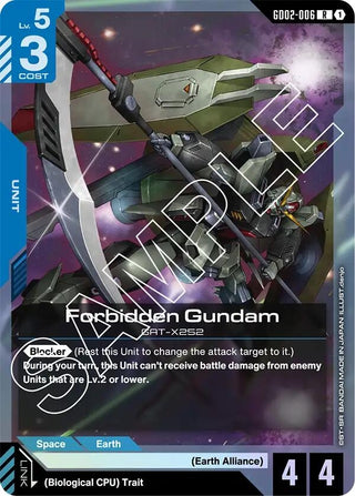 Forbidden Gundam (GD02-006) (Dual Impact)