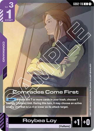 Comrades Come First (GD02-116) (Dual Impact)