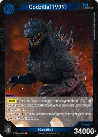 Image for Godzilla (1999) (EBP02-023) (EBP02-023) (Booster Set 2: G: Monsters Raid Again) - Godzilla Card Game