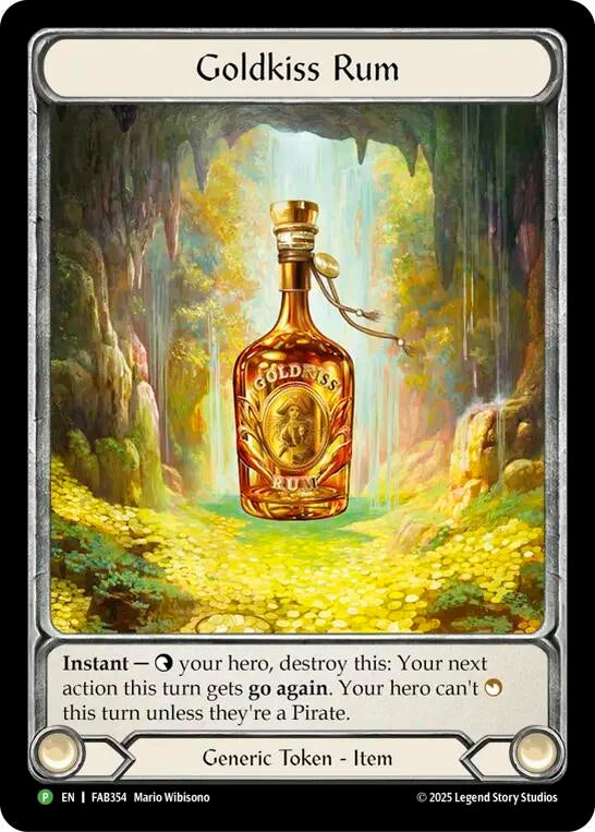 Image for Goldkiss Rum - FAB354 (FAB354) - Flesh and Blood TCG