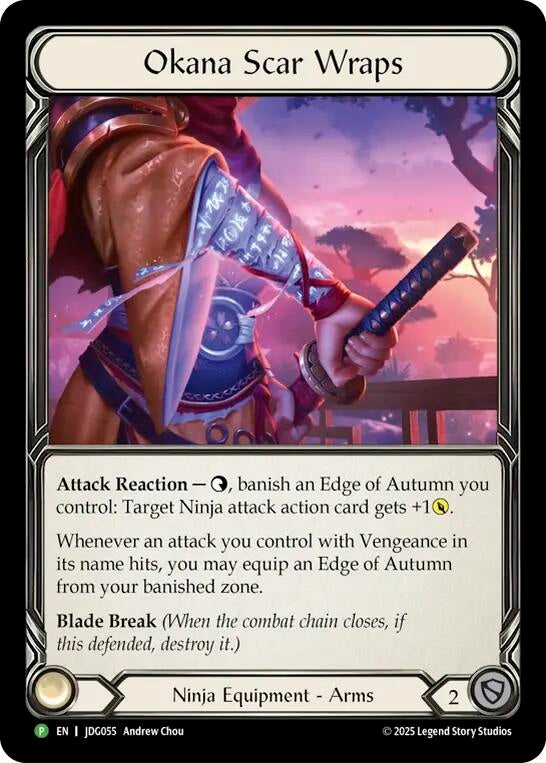 Image for Okana Scar Wraps - JDG055 (JDG055) - Flesh and Blood TCG