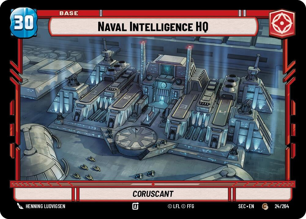 Image for Naval Intelligence HQ // Experience (24/264 // T02/T02) (Secrets of Power) - Star Wars: Unlimited