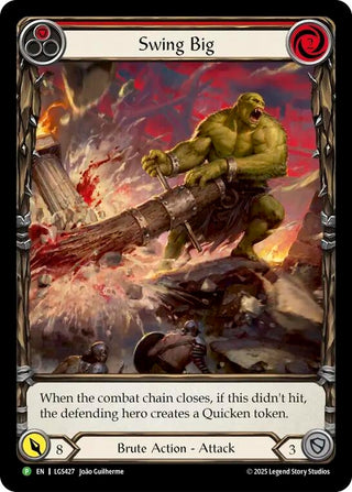 Image for Swing Big - LGS247 (Extended Art) (LGS427) - Flesh and Blood TCG