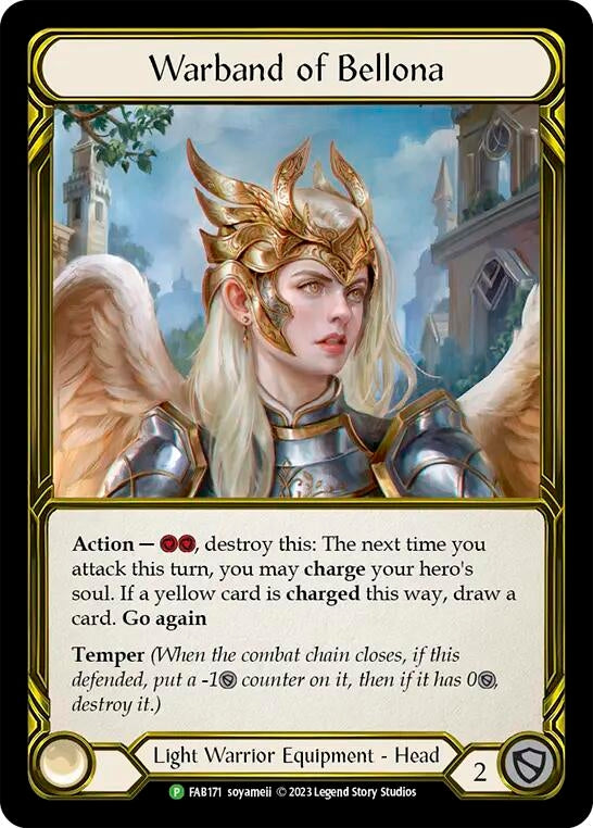 Image for Warband of Bellona (Golden) - FAB171 (FAB171) - Flesh and Blood TCG
