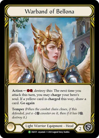 Image for Warband of Bellona (Golden) - FAB171 (FAB171) - Flesh and Blood TCG