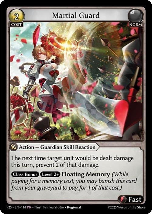 Image for Martial Guard (114) (114) (Promotional Cards) - Grand Archive TCG