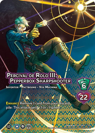 Image for Percival de Rolo III, Pepperbox Sharpshooter (1/20) (Critical Role: Heroes of Exandria) - UniVersus