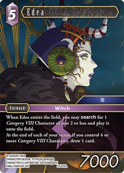 Image for Edea (27-075L) (Journey of Discovery) - Final Fantasy TCG
