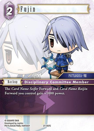 Image for Fujin (27-087C) (Journey of Discovery) - Final Fantasy TCG
