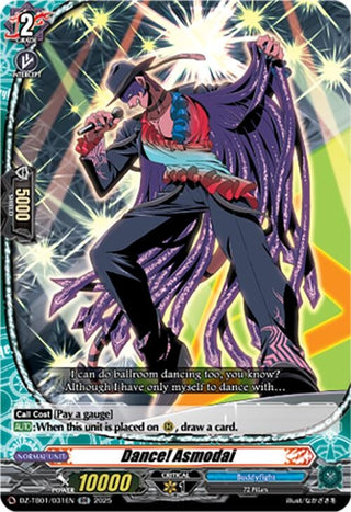 Image for Dance! Asmodai (DZ-TB01/031EN) (DZ-TB01: Future Card Buddyfight) - Cardfight Vanguard