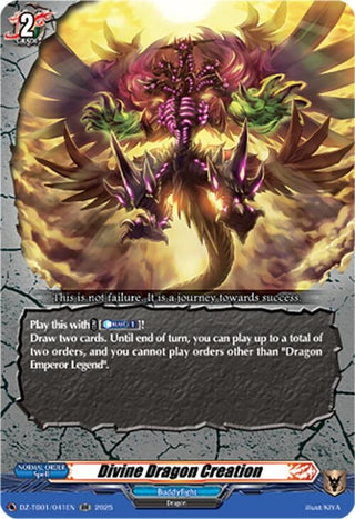 Image for Divine Dragon Creation (DZ-TB01/041EN) (DZ-TB01: Future Card Buddyfight) - Cardfight Vanguard