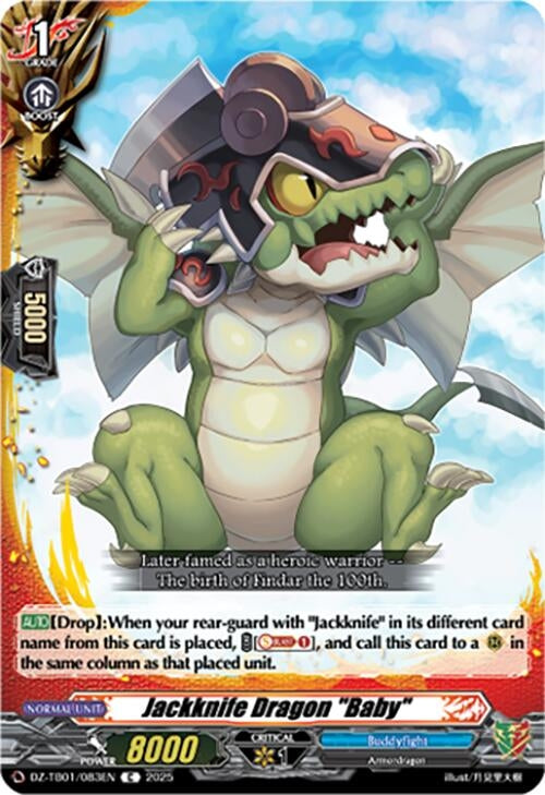 Image for Jackknife Dragon "Baby" (DZ-TB01/083EN) (DZ-TB01: Future Card Buddyfight) - Cardfight Vanguard