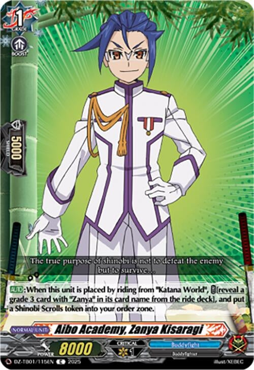 Image for Aibo Academy, Zanya Kisaragi (DZ-TB01/115EN) (DZ-TB01: Future Card Buddyfight) - Cardfight Vanguard
