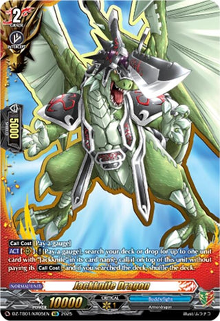 Image for Jackknife Dragon (KR) (DZ-TB01/KR05EN) (DZ-TB01: Future Card Buddyfight) - Cardfight Vanguard