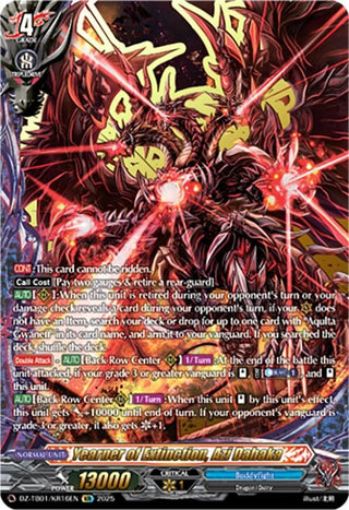 Image for Yearner of Extinction, Azi Dahaka (KR) (DZ-TB01/KR16EN) (DZ-TB01: Future Card Buddyfight) - Cardfight Vanguard