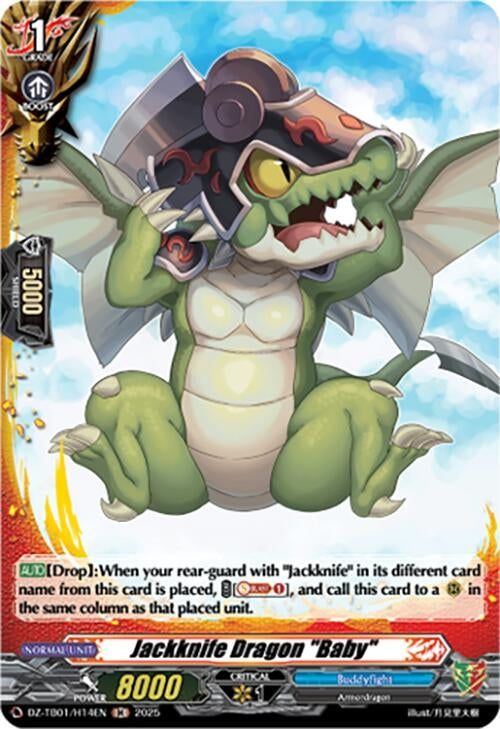 Image for Jackknife Dragon "Baby" (H) (DZ-TB01/H14EN) (DZ-TB01: Future Card Buddyfight) - Cardfight Vanguard