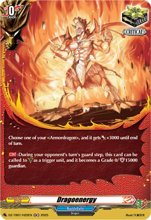 Image for Dragoenergy (H) (DZ-TB01/H22EN) (DZ-TB01: Future Card Buddyfight) - Cardfight Vanguard