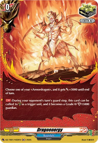 Image for Dragoenergy (H) (DZ-TB01/H22EN) (DZ-TB01: Future Card Buddyfight) - Cardfight Vanguard
