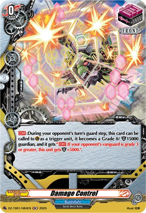 Image for Damage Control (H) (DZ-TB01/H84EN) (DZ-TB01: Future Card Buddyfight) - Cardfight Vanguard
