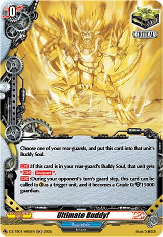 Image for Ultimate Buddy! (H) (DZ-TB01/H85EN) (DZ-TB01: Future Card Buddyfight) - Cardfight Vanguard