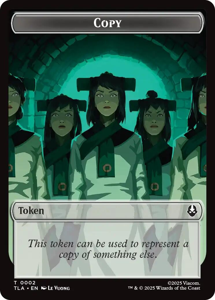 Image for Copy (0002) // Soldier (0011) Double-Sided Token (2 // 11) (Avatar: The Last Airbender) - Magic: The Gathering