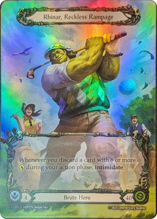 Image for Rhinar, Reckless Rampage - HER159 (HER159) - Flesh and Blood TCG