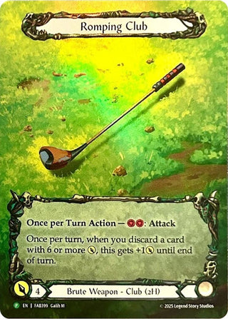 Image for Romping Club - FAB399 (FAB399) - Flesh and Blood TCG