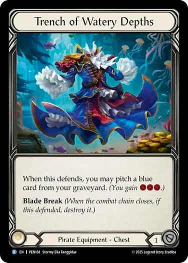 Image for Trench of Watery Depths (PEN168) - Flesh and Blood TCG