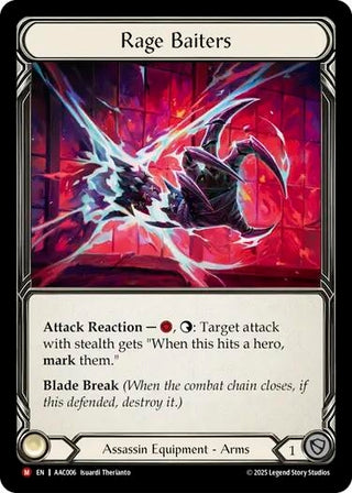 Image for Rage Baiters (AAC006) - Flesh and Blood TCG