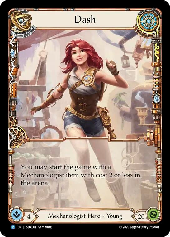 Image for Dash (SDA001) - Flesh and Blood TCG