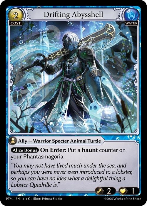 Image for Drifting Abysshell (111) (Phantom Monarchs) - Grand Archive TCG