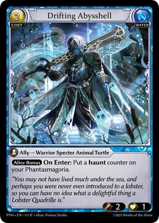 Image for Drifting Abysshell (111) (Phantom Monarchs) - Grand Archive TCG