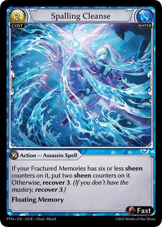 Image for Spalling Cleanse (125) (Phantom Monarchs) - Grand Archive TCG