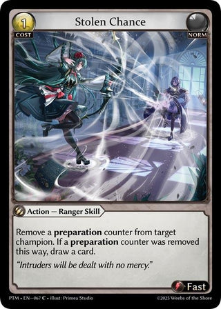 Image for Stolen Chance (067) (Phantom Monarchs) - Grand Archive TCG