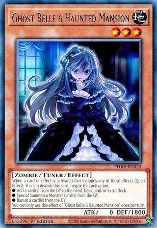 Image for Ghost Belle & Haunted Mansion (PHRE-EN043) (Phantom Revenge) - YuGiOh