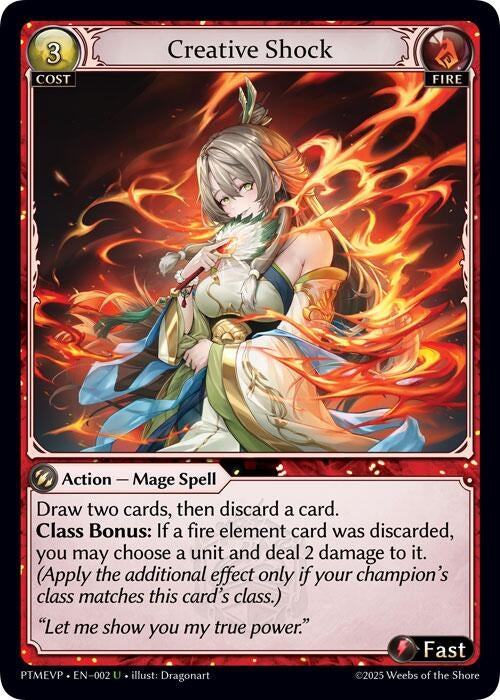 Image for Creative Shock (002) (Phantom Monarchs Event Pack) - Grand Archive TCG