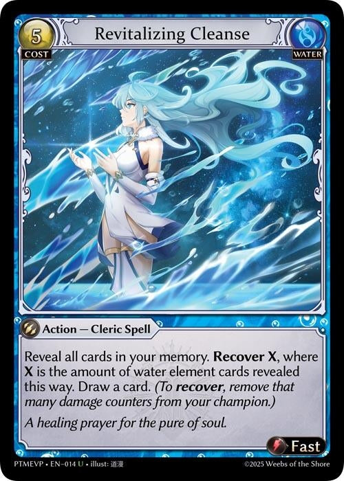 Image for Revitalizing Cleanse (014) (Phantom Monarchs Event Pack) - Grand Archive TCG