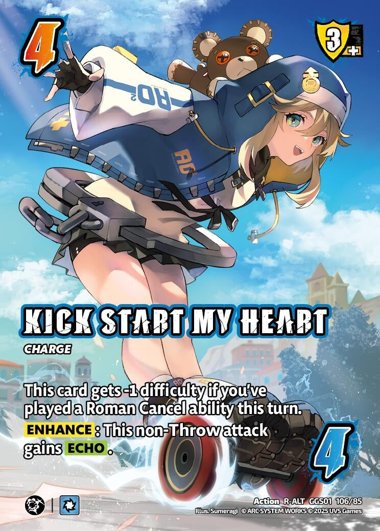 Image for KICK START MY HEART (Alternate Art) (GGS01 106/85) (GUILTY GEAR -STRIVE-) - UniVersus