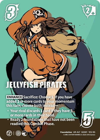 Image for JELLYFISH PIRATES (Alternate Art) (GGS01 103/85) (GUILTY GEAR -STRIVE-) - UniVersus