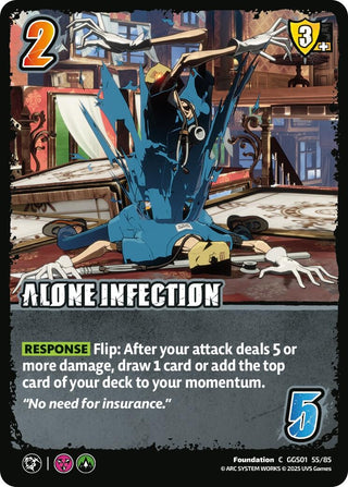 Image for ALONE INFECTION (GGS01 55/85) (GUILTY GEAR -STRIVE-) - UniVersus