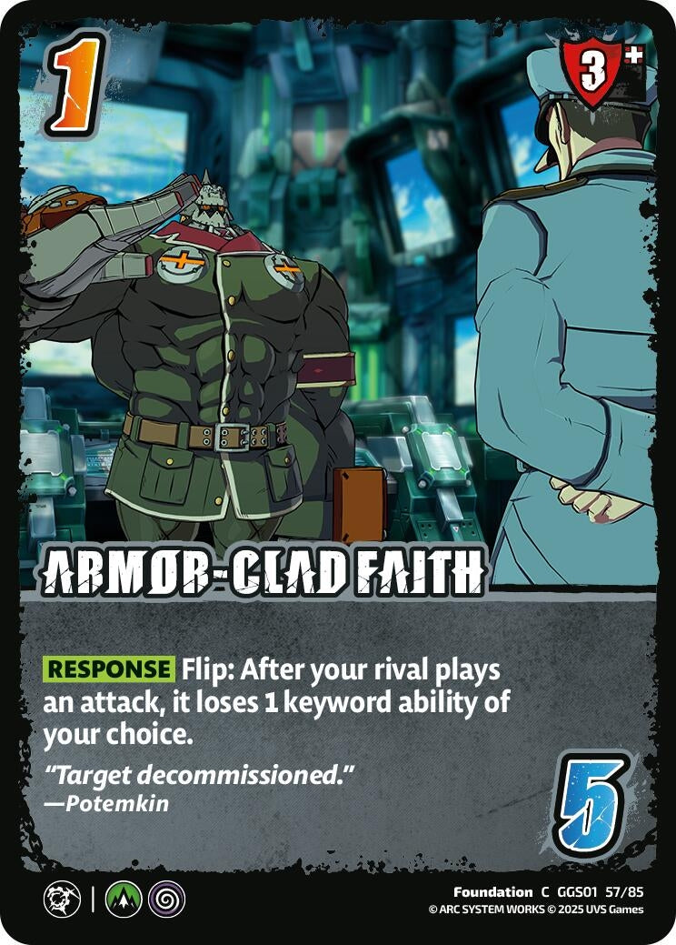 Image for ARMOR-CLAD FAITH (GGS01 57/85) (GUILTY GEAR -STRIVE-) - UniVersus