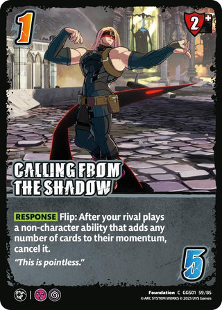 Image for CALLING FROM THE SHADOW (GGS01 59/85) (GUILTY GEAR -STRIVE-) - UniVersus