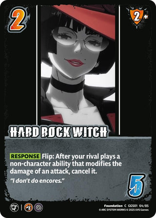 Image for HARD ROCK WITCH (GGS01 64/85) (GUILTY GEAR -STRIVE-) - UniVersus